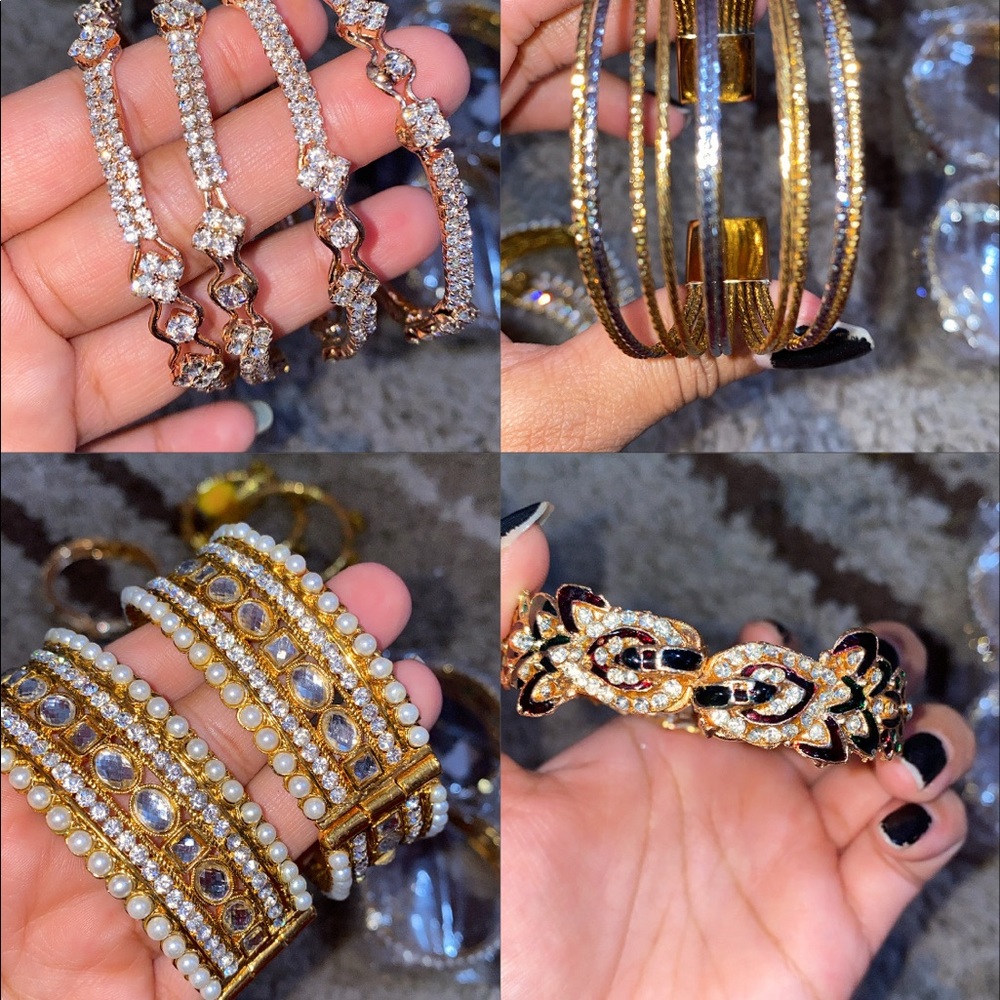๐ 14 Piece Gold Bangle Set ๐ - Picture 8 of 8